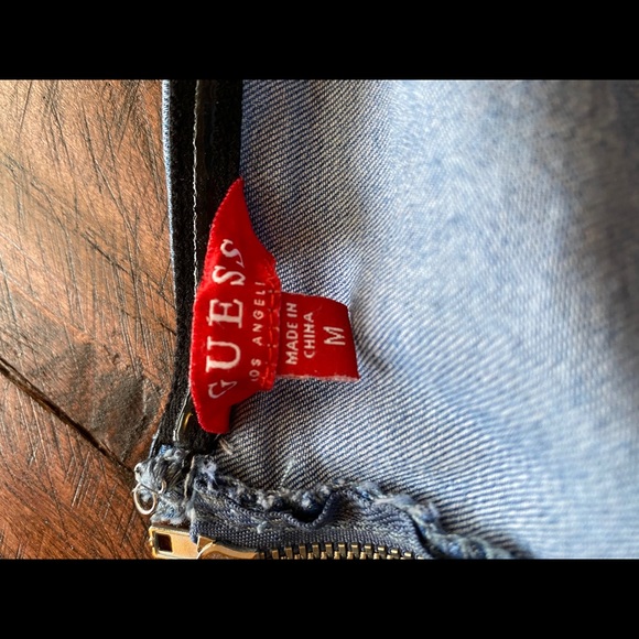Guess denim strapless dress - Picture 3 of 6